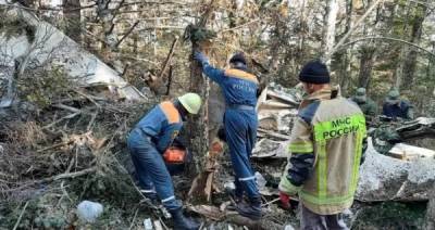 Спасатели продолжают работы на месте крушения самолета под Хабаровском - nakanune.ru - Россия - Хабаровск