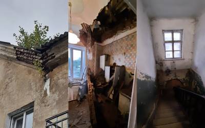 В Смоленской области в многоквартирном доме рухнули потолочные перекрытия - 7info.ru - Смоленская обл.