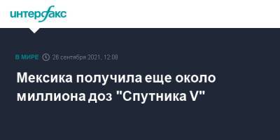 Мексика получила еще около миллиона доз "Спутника V" - interfax.ru - Москва - Мексика - Мехико