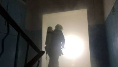 В Киеве во время пожара погиб человек - lenta.ua - Украина - Киев