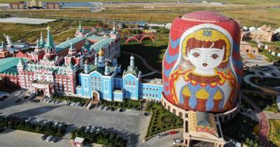 Отель в форме матрешки претендует на звание самого уродливого здания Китая (фото, видео) - focus.ua - Китай - Украина - Монголия