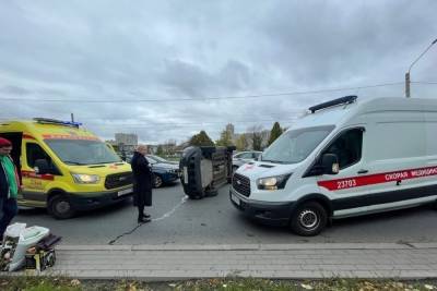 ДТП с «перевертышем» создало пробку на проспекте Стачек - spb.mk.ru - Санкт-Петербург
