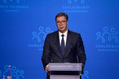Жозеп Боррель - Александр Вучич - Вучич заявил, что Сербия отреагирует на обострение в Косове в случае бездействия НАТО - obzor.lt - Сербия - Белград - Косово - Косове