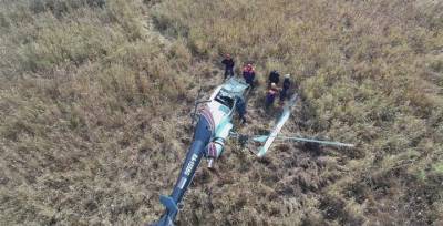 Частный вертолет совершил жесткую посадку на Камчатке - vm.ru - Камчатский край - район Елизовский