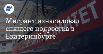 Мигрант изнасиловал спящего подростка в Екатеринбурге - ura.news - Узбекистан - Екатеринбург