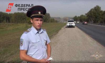Под Новосибирском правоохранитель спас мужчину из горящего автомобиля - fedpress.ru - Россия - Новосибирск - Новосибирская обл.