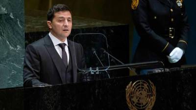 Владимир Зеленский - Путин - Дмитрий Кулеба - МИД Украины: Речь Зеленского с цитатами Путина была одной из самых сильных - news-front.info - Москва - Украина - Нью-Йорк