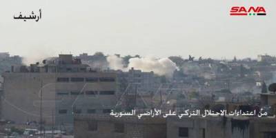 В Сирии снова стреляют: турки обстреляли населённые пункты в провинции Алеппо - eadaily.com - Сирия - Азаз