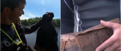 Дайвер повернув власнику прикраси, які викрали 1,5 роки тому: він натрапив на них у річці - w-n.com.ua