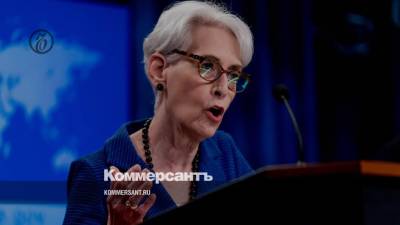 Владимир Путин - Джо Байден - Делегацию США на переговорах с Россией возглавит первый замгоссекретаря Шерман - kommersant.ru - Россия - США - Швейцария - Женева