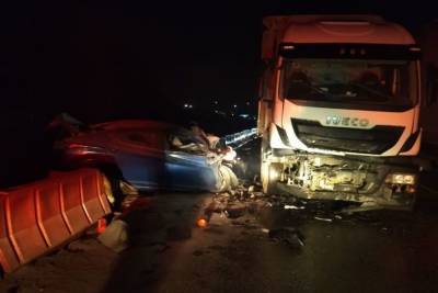 Водитель Hyundai Solaris погиб в лобовом ДТП с грузовиком в Чувашии - cheb.mk.ru - респ. Чувашия