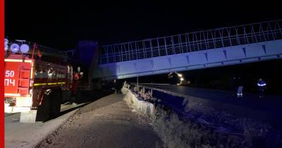 Два человека погибли из-за обрушения надземного перехода на трассе Пермь – Екатеринбург - profile.ru - Екатеринбург - Пермь - Пермский край