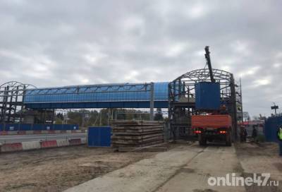 В Ям-Ижоре скоро откроют надземный пешеходный переход - online47.ru - Москва - Россия - Санкт-Петербург - район Тосненский