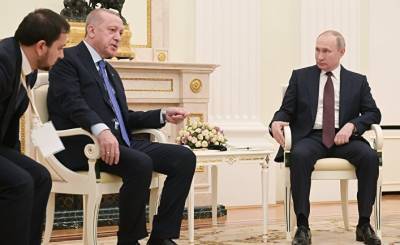 Владимир Путин - Реджеп Тайип Эрдоган - Башар Асад - Al Araby (Великобритания): российско-турецкие цвета на карте Сирии - inosmi.ru - Россия - Сирия - Англия - Турция