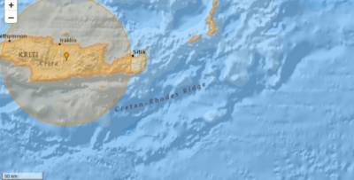 Греческий остров Крит всколыхнуло новое землетрясение (ФОТО) - enovosty.com - Киев - Ираклион
