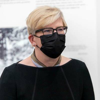 Ингрида Шимоните - Для возвращения к обязательному ношению масок достаточно экстремальной ситуации – премьер Литвы - obzor.lt - Литва