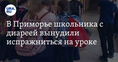 В Приморье школьника с диареей вынудили испражниться на уроке - ura.news - Приморье край