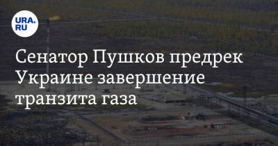 Алексей Пушков - Сенатор Пушков предрек Украине завершение транзита газа - ura.news - Австрия - Россия - Украина - Киев - Венгрия - Сербия - Пермский край