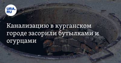 Канализацию в курганском городе засорили бутылками и огурцами - ura.news - Курганская обл. - округ Шумихинский