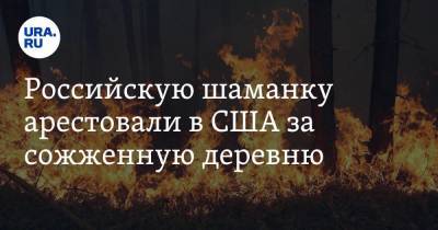 Российскую шаманку арестовали в США за сожженную деревню - ura.news - США - New York - шт. Калифорния