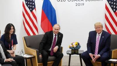 Дональд Трамп - Владимир Путин - Стефани Гришэм - В США заподозрили, что Путин «отвлекал» Трампа от дел на саммите G20 красивой женщиной - 5-tv.ru - Россия - США - Япония