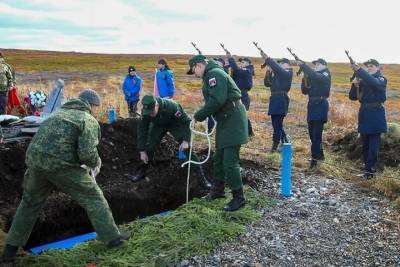 В Печенгском районе перезахоронили останки девушки-снайпера - murmansk.mk.ru - Мурманск - Мурманская обл.