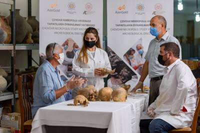 Находки в Човдарском некрополе анализируются в авторитетных зарубежных лабораториях (ФОТО) - trend.az - Азербайджан