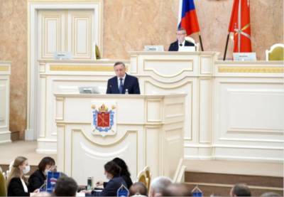 Александр Беглов - Беглов посетил первое заседание Законодательного собрания Петербурга - abnews.ru - Россия - Санкт-Петербург