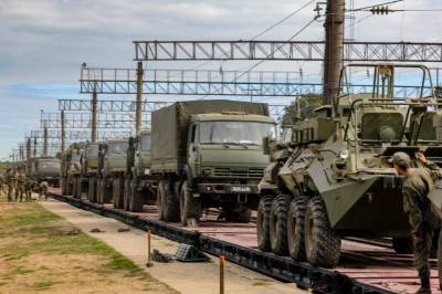 Последний эшелон с российскими военными и техникой покинул территорию Белоруссии - topwar.ru - Россия - Белоруссия