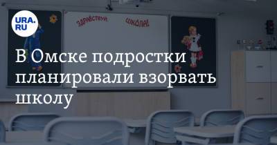 В Омске подростки планировали взорвать школу - ura.news - Пермь - Омск
