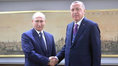 Путин начал переговоры с Эрдоганом в Сочи - inforeactor.ru - Сирия - Сочи - Афганистан - Ливия - Главы