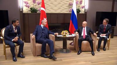 Владимир Путин - Реджеп Тайип Эрдоган - Путин оценил развитие отношений с Турцией - tvc.ru - Москва - Россия - Сирия - Сочи - Турция - Анкара - Ливия