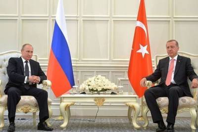 Владимир Путин - Реджеп Эрдоган - Путин поблагодарил Эрдогана за позицию по Турецкому потоку - mk.ru - Россия - Турция - Анкара