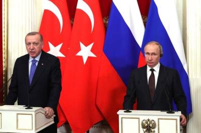 Владимир Путин - Тайип Эрдоган - Что творится за доброжелательностью переговоров Путина и Эрдогана - infox.ru - Россия - Сирия - Сочи - Турция - Ливия