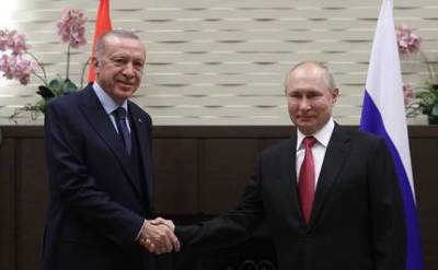 Владимир Путин - Реджеп Эрдоган - Путин рассказал о значении "Турецкого потока" для Турции - smartmoney.one - Россия - Сочи - Турция