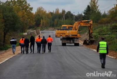 Завершается капремонт участка дороги возле деревни Сологубовка в Ленобласти - online47.ru - Ленинградская обл. - р-н Кировский