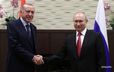 Владимир Путин - Тайип Эрдоган - Путин провел переговоры с Эрдоганом в Сочи - korrespondent.net - Россия - Сирия - Украина - Сочи - Турция - Ливия