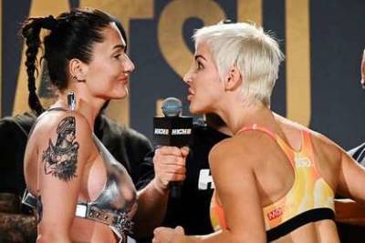 Девушка-боец MMA вывела соперницу из себя с помощью дилдо и проиграла - lenta.ru - Польша - Twitter