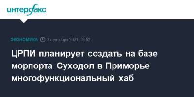 ЦРПИ планирует создать на базе морпорта Суходол в Приморье многофункциональный хаб - interfax.ru - Москва - Приморье край