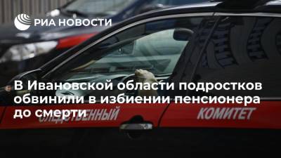 В Ивановской области двух подростков обвинили в нанесении смертельных травм пенсионеру - ria.ru - Россия - Рязань - Комсомольск - Ивановская обл.