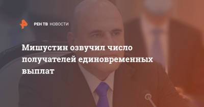 Владимир Путин - Татьяна Голикова - Михаил Мишустин - Мишустин озвучил число получателей единовременных выплат - ren.tv - Россия