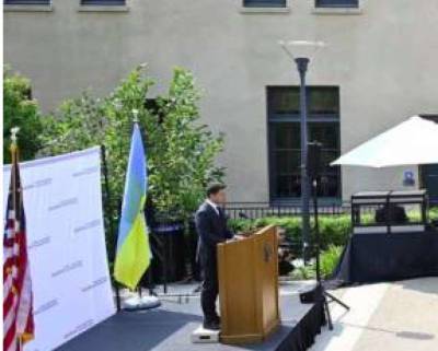 Зеленский - Александр Лукашенко - Зеленский из США пожелал Беларуси избавиться от диктатуры Лукашенко - lenta.ua - США - Украина - Белоруссия