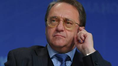 Михаил Богданов - Сергей Вершинин - Гейр Педерсен - Богданов провёл телефонный разговор с Педерсеном - russian.rt.com - Россия - Сирия - Женева