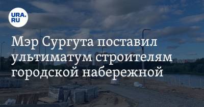 Андрей Филатов - Мэр Сургута поставил ультиматум строителям городской набережной - ura.news - Сургут