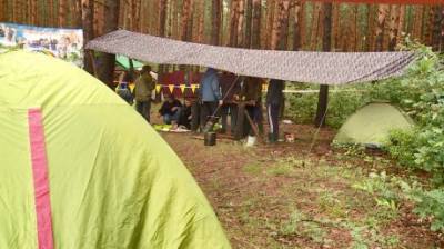 Студенты и педагоги отправились на природу с палатками - penzainform.ru
