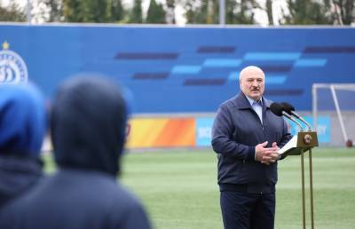 «Мужики, с футболом нужно что-то делать!»: что еще говорил Лукашенко на открытии «Динамо-Юни» за 8 млн долларов - ont.by - Белоруссия - Минск