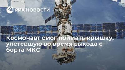 Олег Новицкий - Петр Дубров - Космонавт Дубров смог поймать крышку, улетевшую от него во время выхода с борта МКС - ria.ru - Москва