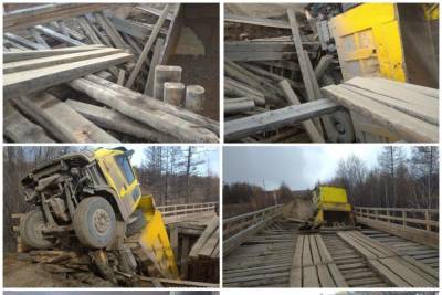 В Баунтовском районе Бурятии рухнул мост через реку Анакит - ulan.mk.ru - респ.Бурятия