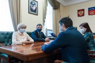 Андрей Чибис - Новый главврач Кандалакшской больницы рассказала губернатору о планах - murmansk.mk.ru