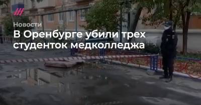 В Оренбурге убили трех студенток медколледжа - tvrain.ru - Башкирия - Оренбург